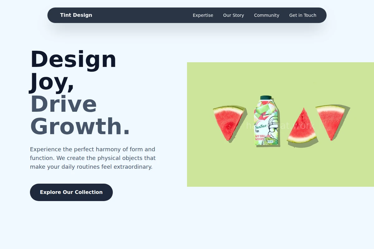 Tint Product Design