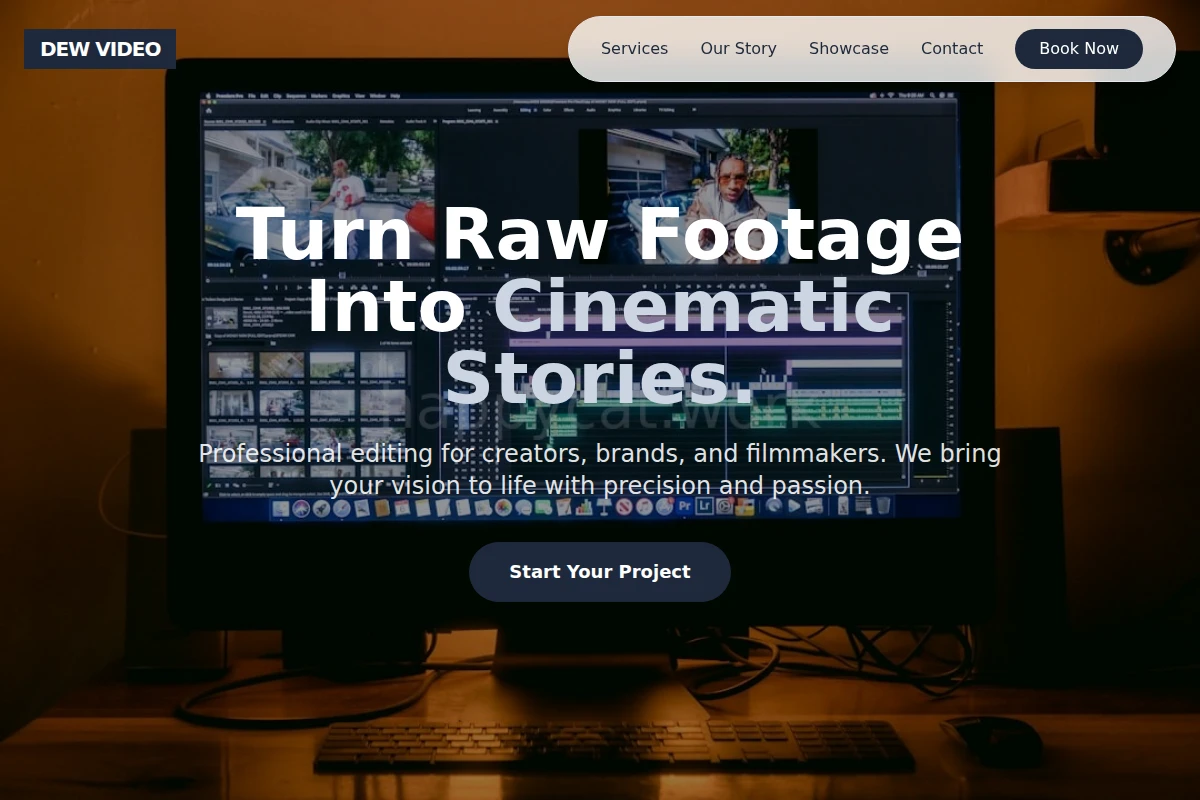 Dew Video Editing